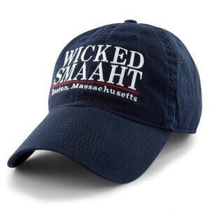 Chowdaheadz Wicked Smaaht Embroidered Baseball Cap Hat Boston MA Adjustable